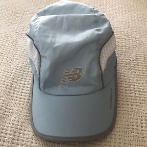 New Balance Running hat. Like new. Powder blue